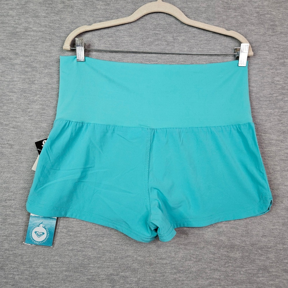 Roxy Teal Blue 4-Way Stretch Boardshorts Swim juniors' shorts Size 13 US Sz XL